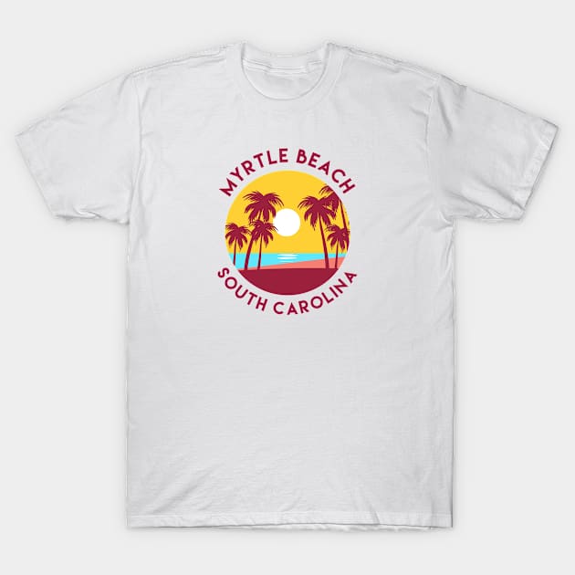 Myrtle Beach, South Carolina T-Shirt by MagnificentPlaces